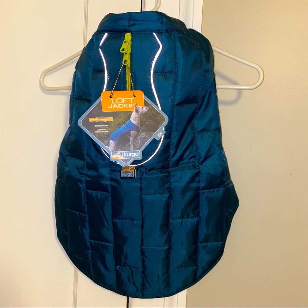 Kurgo Loft Jacket for dogs - reversible! Brand new.